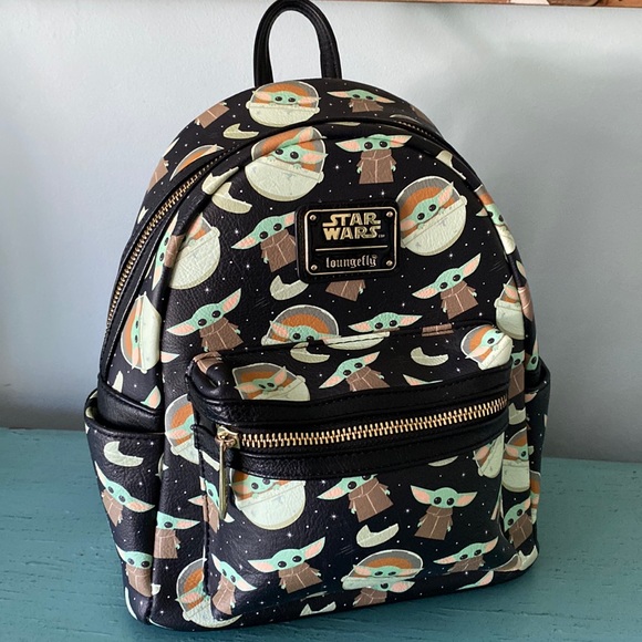 Loungefly Bags Loungefly Baby Yoda Backpack Poshmark